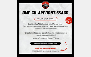 Recherche BMF en apprentissage