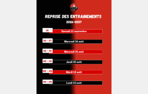 La saison 2026-2027 se prépare !