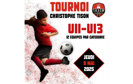 Tournoi Christophe Tison - 8 Mai 2025