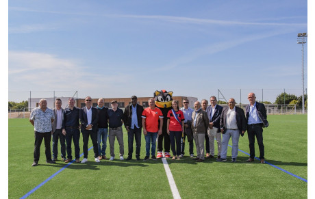 Retour en image sur l'inauguration du nouveau terrain de jeux